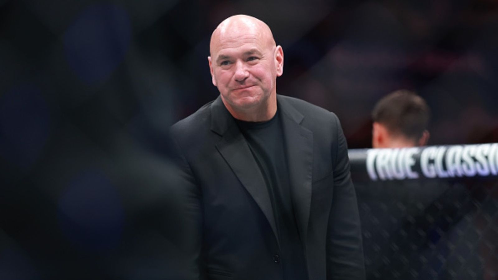 "Dana White says he’s all about free speech": UFC star slams boss for omitting his country’s flag amid recent controversy Dana White in the frame (via Getty)