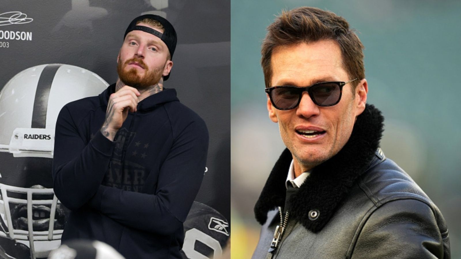 Maxx Crosby Trade: How Tom Brady played a key role in keeping the star DE with the Las Vegas Raiders Maxx Crosby and Tom Brady in the frame (via Getty)