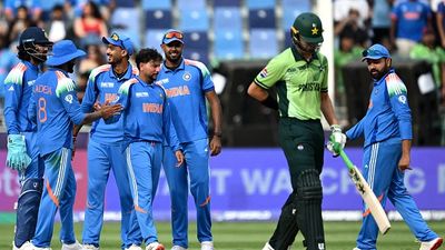 Big boost for Rohit Sharma's brigade as India-Pakistan pitch to be used for Champions Trophy final against New Zealand India's Kuldeep Yadav (C) celebrates with teammates after taking the wicket of Pakistan's Shaheen Shah Afridi during Champions Trophy clash