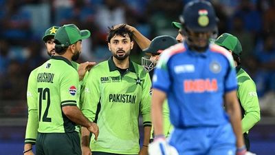 Abrar Ahmed openly apologises to Shubman Gill for his abrupt send off during IND vs PAK Champions Trophy clash, says 'That’s my style but...' Pakistan's Abrar Ahmed (C) celebrates with teammates after taking the wicket of India's Shubman Gill (R) during Champions Trophy clash