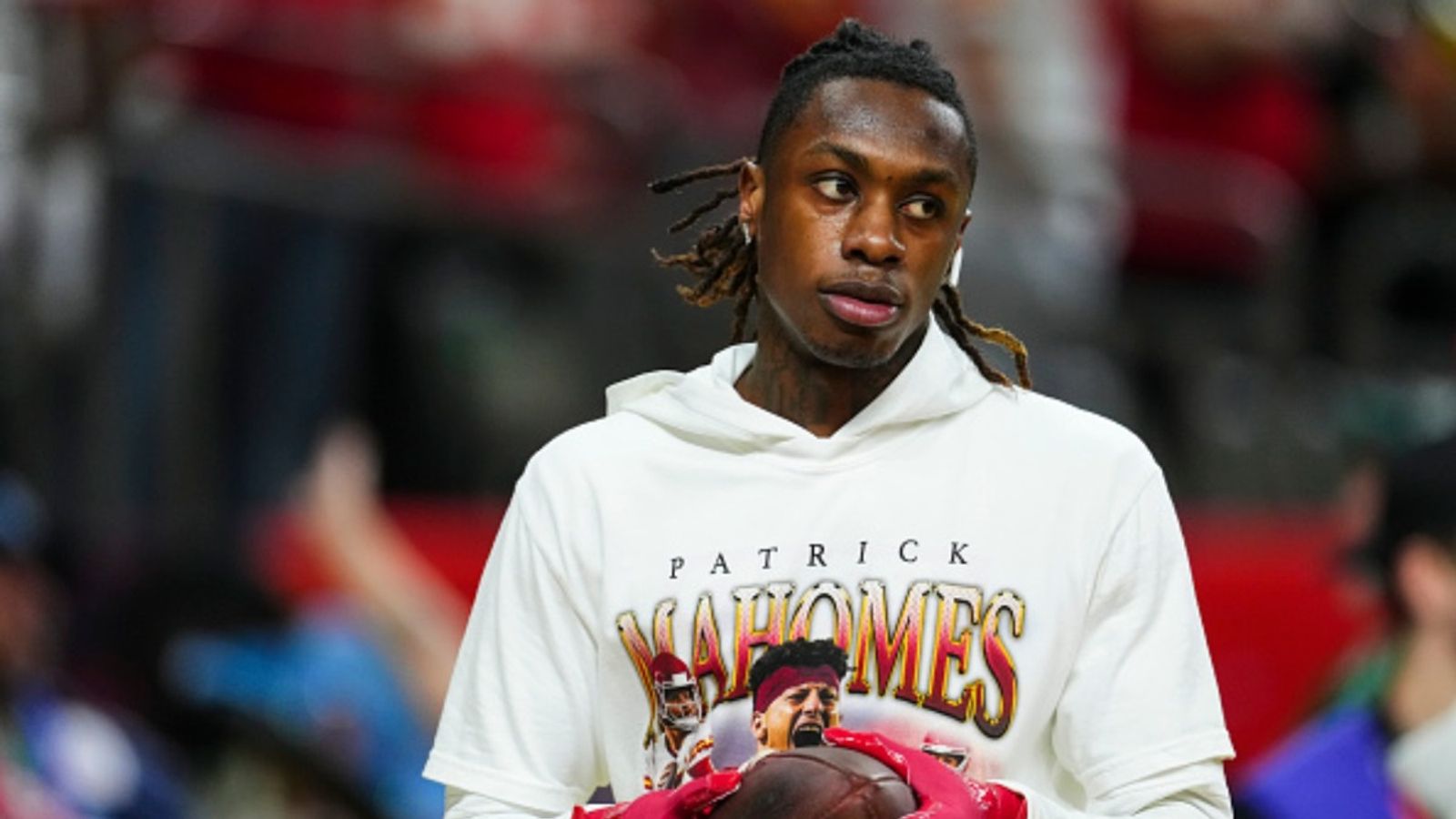 Kansas City Chiefs’ Xavier Worthy Arrested: What led to the star wide receiver’s legal troubles? Xavier Worthy in the frame (via Getty)