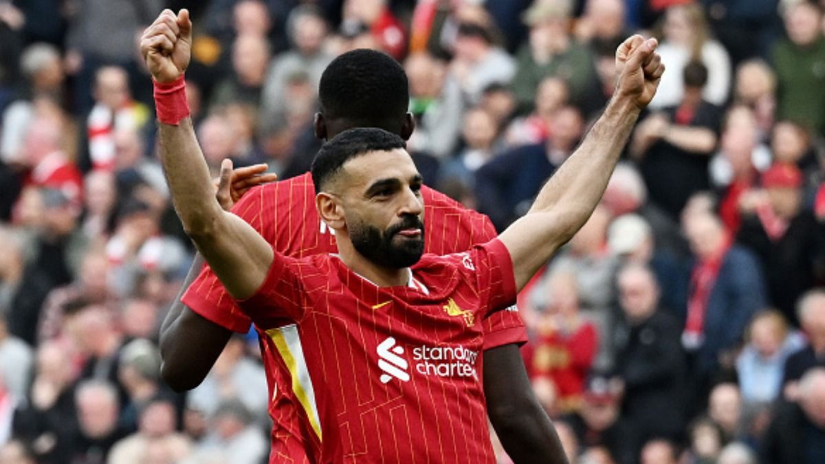 Premier League 2024-25: Mohamed Salah overtakes Man City Legend Sergio Aguero to enter top-5 of EPL leading goalscorers, How many goals to go for the Liverpool striker to claim the No. 1 spot? Premier League 2024-25: Mohamed Salah overtakes Man City Legend Sergio Aguero to enter top-5 of EPL leading goalscorers, How many goals to go for the Liverpool striker to claim the No. 1 spot?
