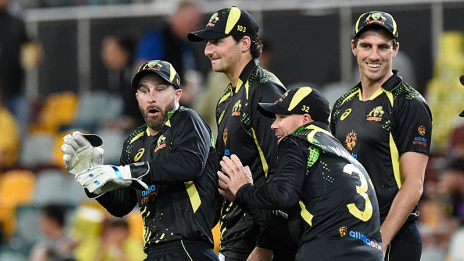 Gujarat Titans rope in Australia's T20 World Cup 2021 and IPL 2022-winner as assistant coach Matthew Wade of Australia reacts during game two of the T20I Series between Australia and the West Indies at The Gabba on October 07, 2022 in Brisbane, Australia.
