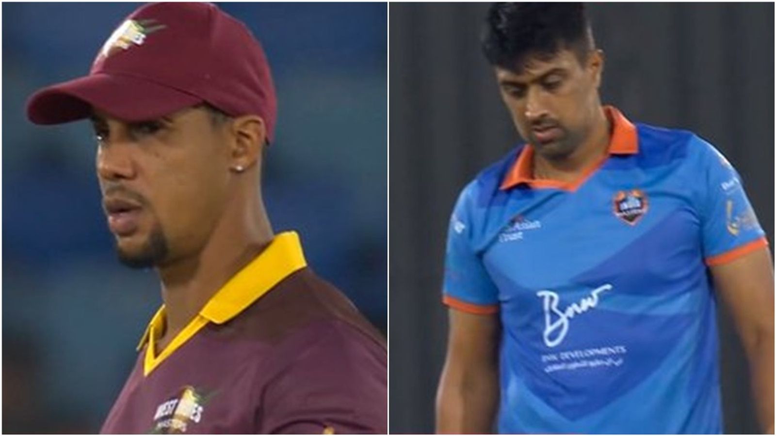 Former Mumbai Indians batter whacks India leg-spinner for 34 runs in an over week after his hat-trick; watch viral video Lendl Simmons after hitting Rahul Sharma for 34 runs in an over.