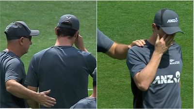 Matt Henry struggles to hold back tears after learning he is ruled out of Champions Trophy 2025 final during warm-ups; watch video Matt Henry