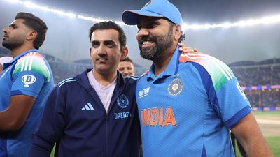 Rohit Sharma becomes first-ever captain in the World to achieve this historic feat after leading India to Champions Trophy 2025 title triumph India captain Rohit Sharma (R) and head coach Gautam Gambhir in frame