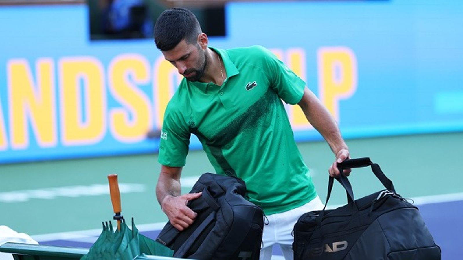 'I regret the level of tennis I produced': Novak Djokovic Laments Subpar Performance After Indian Wells Exit Novak Djokovic in the frame.