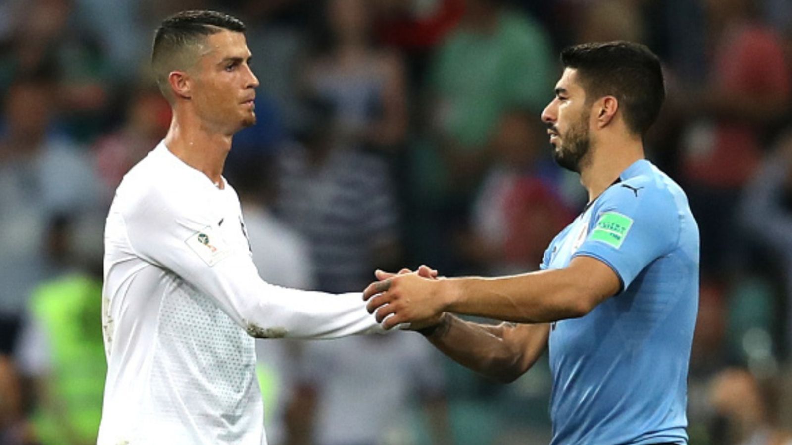 Former Barcelona legend Luis Suarez snubs Cristiano Ronaldo as he names five greatest strikers of all-time including Man United flop Cristiano Ronaldo and Luis Suarez in the frame
