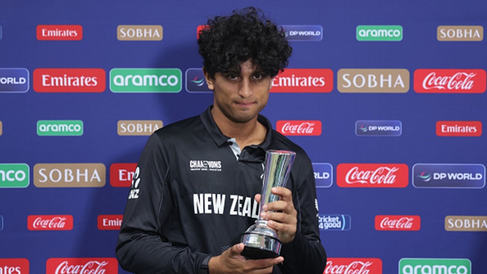 'Cricket is a cruel game': Disheartened Rachin Ravindra on getting 'Player of the tournament' award after New Zealand's Champions Trophy 2025 final loss Rachin Ravindra of New Zealand poses for a picture with the Player of the Tournament award following the ICC Champions Trophy 2025 Final between India and New Zealand at Dubai International Stadium on March 09, 2025 in Dubai, United Arab Emirates.