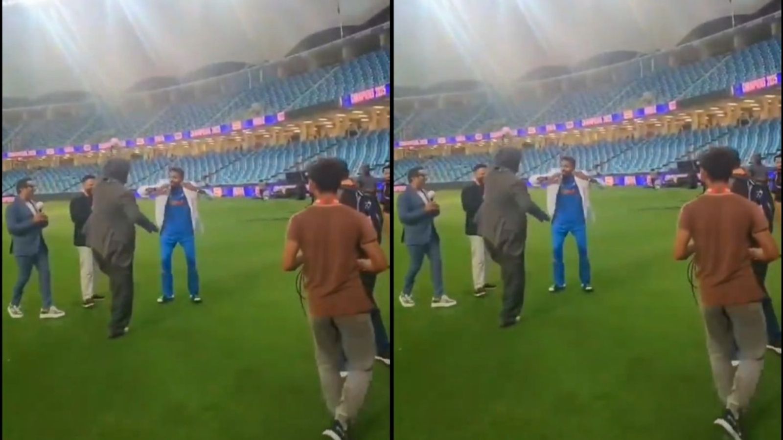 'Duniya mein tere jaisa hai hi koi nahi...': Hardik Pandya does bhangra with Navjot Singh Sidhu after India's Champions Trophy 2025 win, watch VIRAL VIDEO Hardik Pandya doing bhangra with Navjot Singh Sidhu