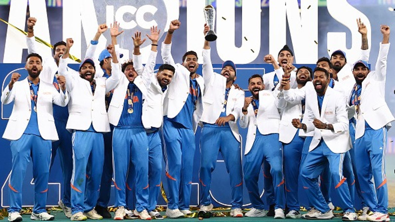 What's next for India after Champions Trophy 2025, check all of India's next assignment till T20 World Cup 2026 Team India celebrating Champions Trophy win
