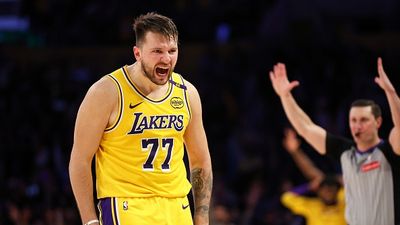 Luka Doncic Injury Report: Will the Lakers' Star Guard Play Tonight Against the Nets? Luka Doncic in the frame.