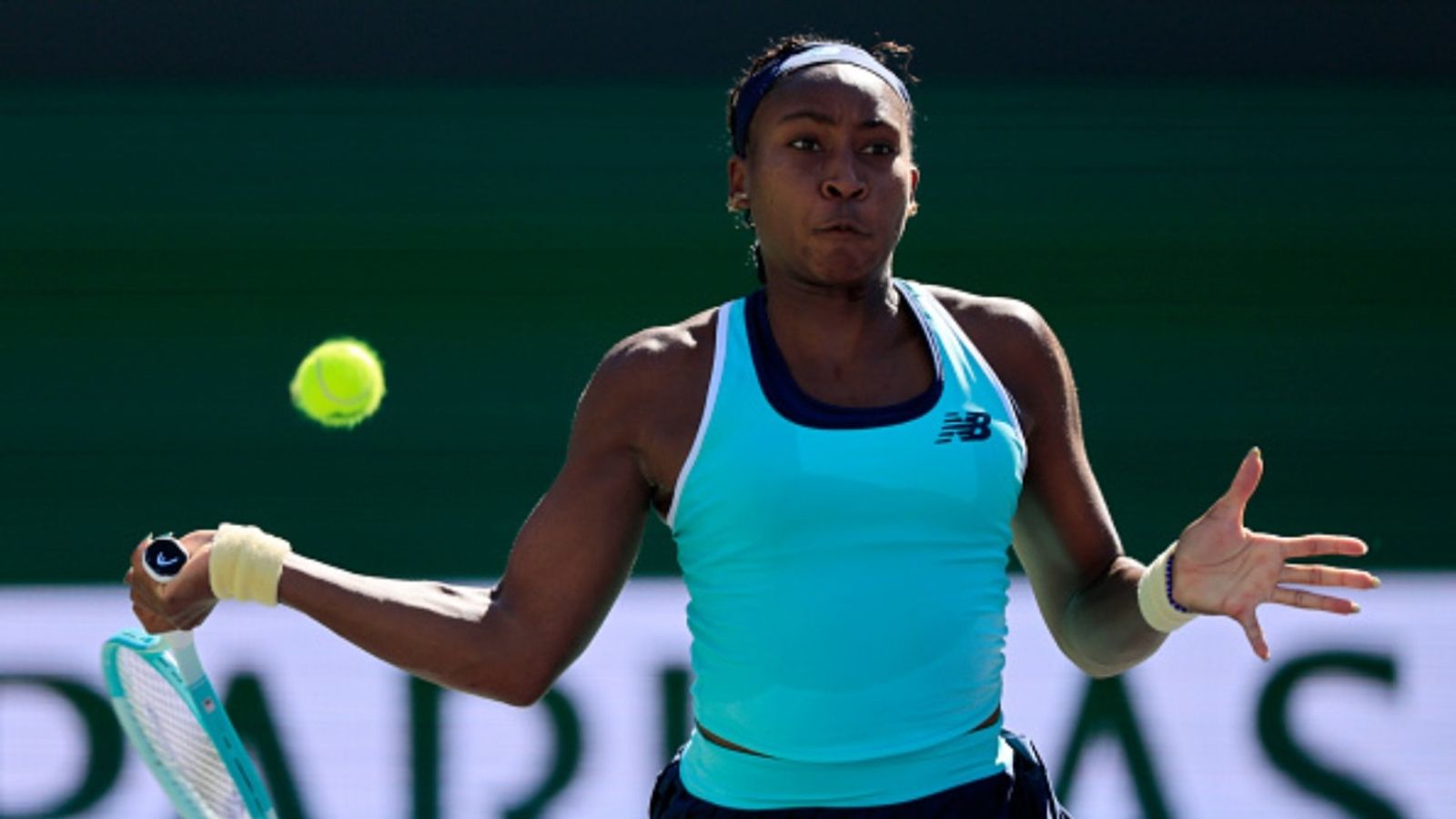 "A little revenge today," Coco Gauff reflects on past wounds as she redeems herself at the Indian Wells Masters Coco Gauff in the frame (via Getty)