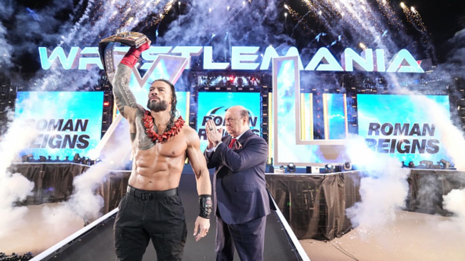 Wrestling in the Age of Social Media: How Paul Heyman and Roman Reigns Mastered the Game Paul Heyman and Roman Reigns in the frame