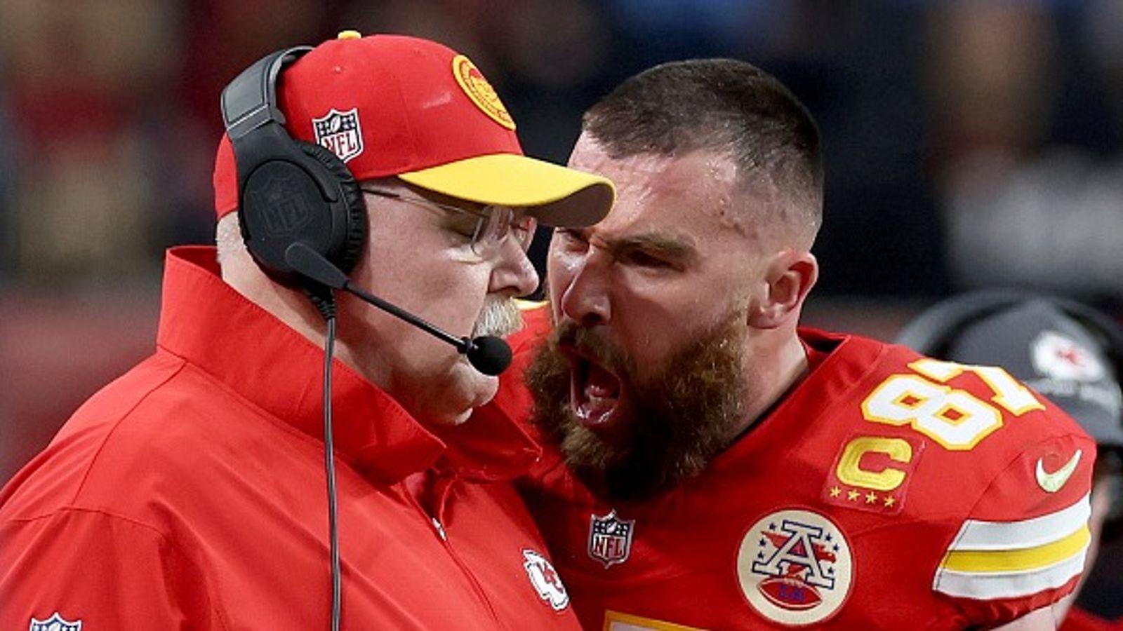 'He's an older guy': Chiefs Head Coach Andy Reid Reveals What Advice He Rendered To Tight End Travis Kelce After Hurtful Super Bowl LIX Loss Andy Reid and Travis Kelce