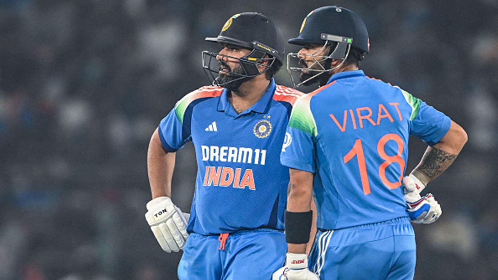 Rohit Sharma leaves Virat Kohli behind in ICC ODI batter rankings after Champions Trophy final blitz; Kuldeep Yadav, Ravindra Jadeja make big gains too India's Virat Kohli (R) along with his captain Rohit Sharma waits for the third umpire decision during the second ODI against England at the Barabati Stadium in Cuttack on February 9, 2025.