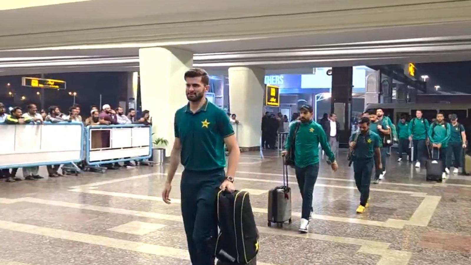 WATCH: Pakistan squad arrives in Christchurch for white-ball series against New Zealand WATCH: Pakistan squad arrives in Christchurch for white-ball series against New Zealand