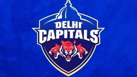Delhi Capitals logo in frame Delhi Capitals logo in frame