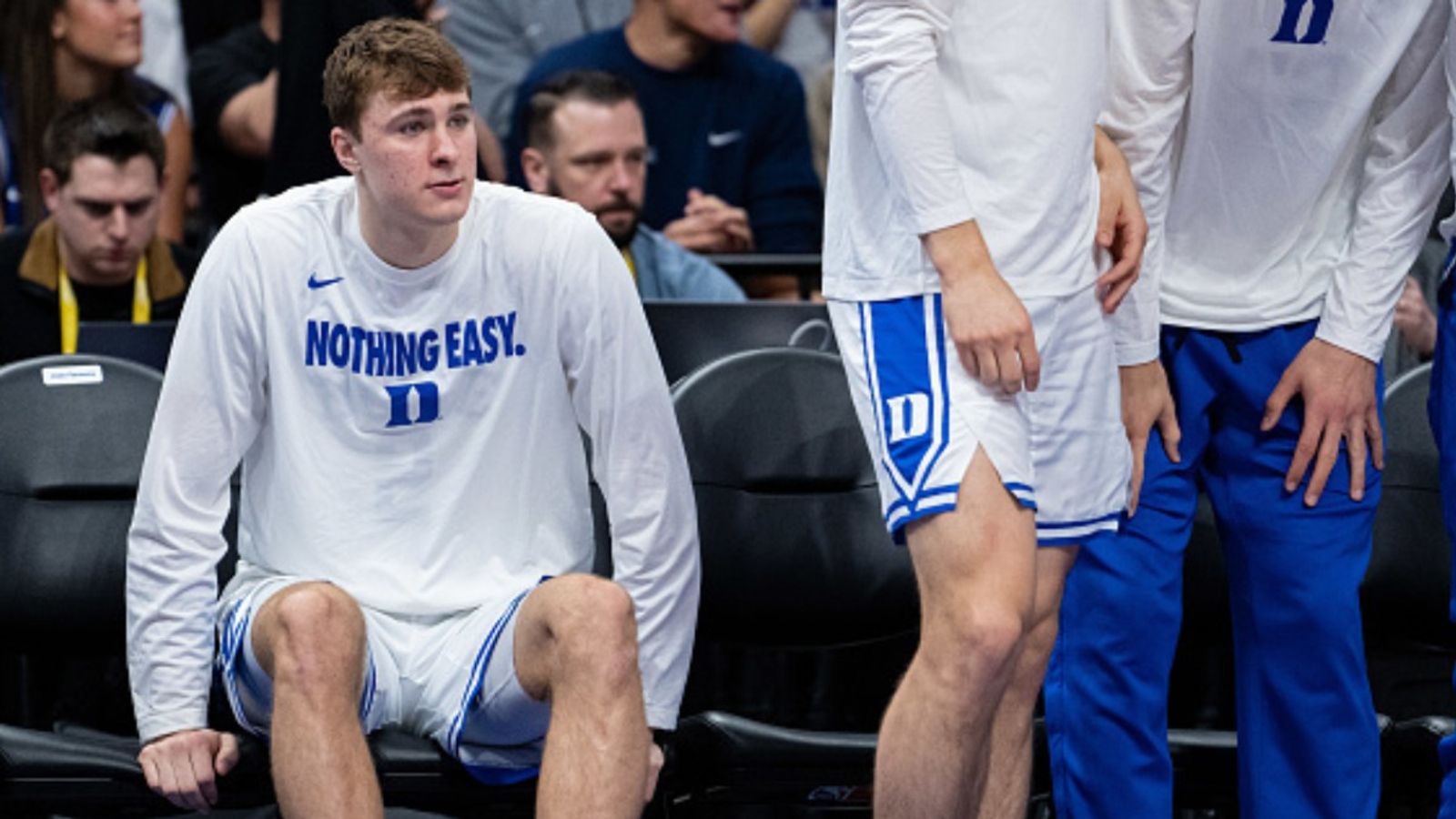 Duke’s Cooper Flagg suffers ankle injury against Georgia Tech, ruled out in ACC Tournament quarterfinals Cooper Flagg in the frame