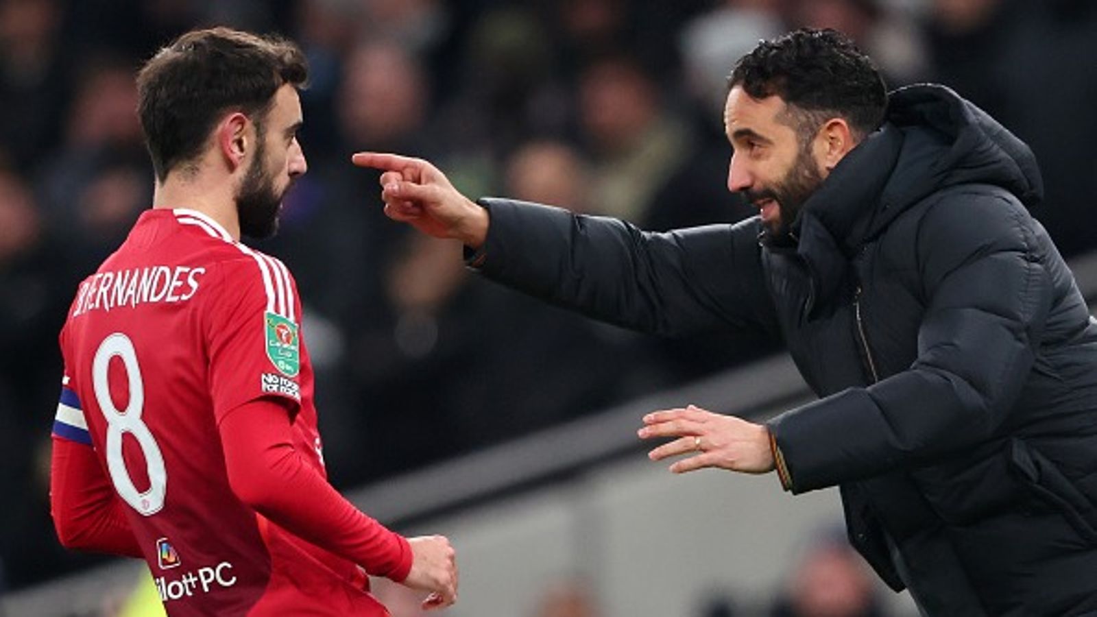 'We need to help him win titles': Ruben Amorim Urges Manchester United Players to Reward Hattrick Hero Bruno Fernandes 'We need to help him win titles': Ruben Amorim Urges Manchester United Players to Reward Hattrick Hero Bruno Fernandes
