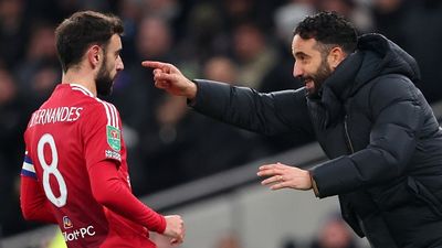 'We need to help him win titles': Ruben Amorim Urges Manchester United Players to Reward Hattrick Hero Bruno Fernandes Bruno Fernandes and Ruben Amorim