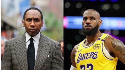 'I thought it was weak, I thought it was some bulls***': Stephen A. Smith Expresses Honest Thoughts On Ugly Confrontation With LeBron James Over Bronny James Stephen A. Smith and LeBron James in the frame.