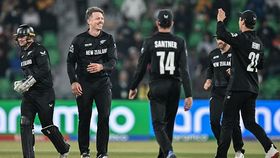 New Zealand cricket team in frame New Zealand cricket team in frame