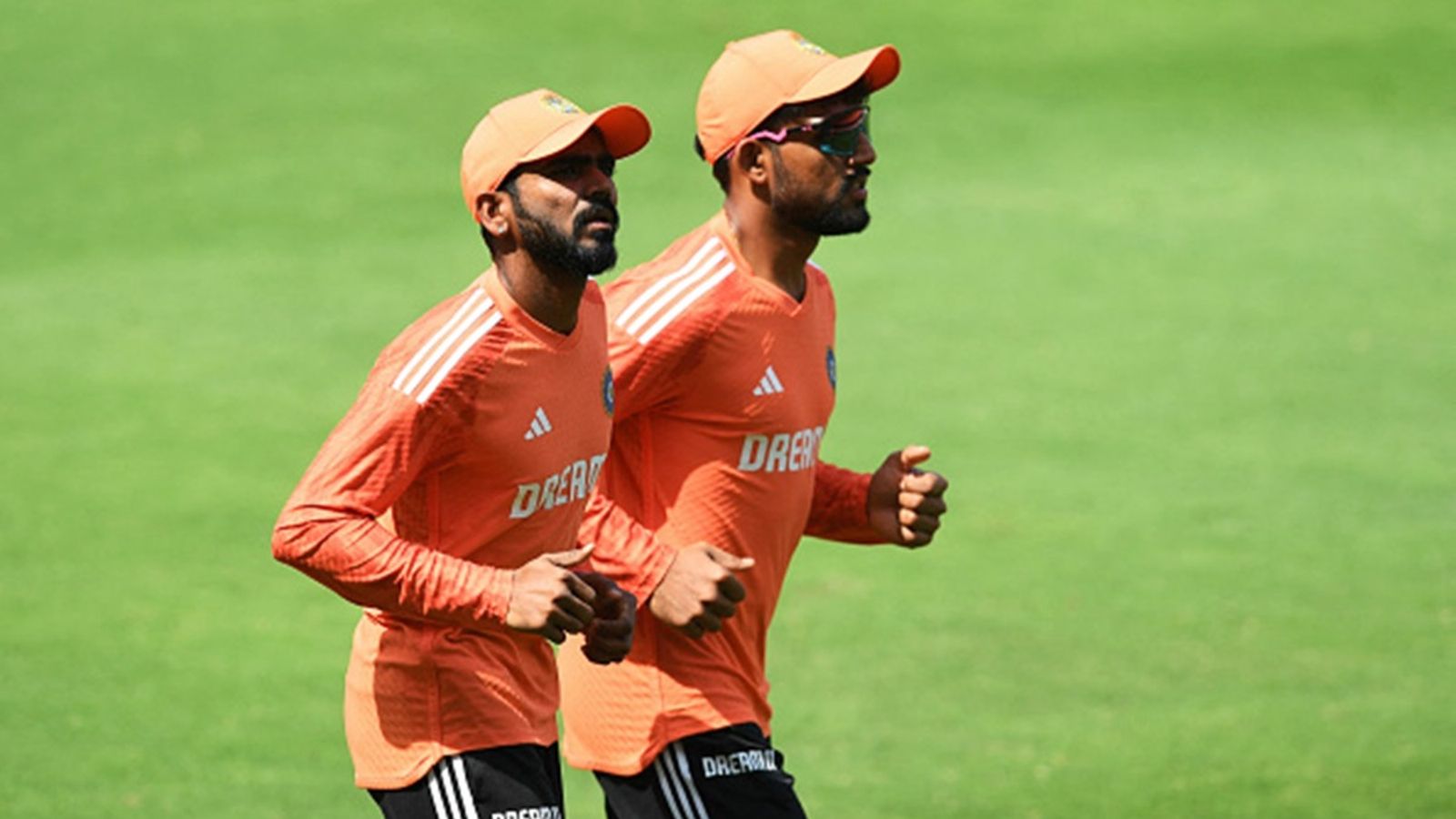 India's 31-year-old wicketkeeper-batter to play club cricket in England to bolster his selection chances for five-Test series India's Srikar Bharat (L) and Dhruv Jurel run during a practice session at the Rajiv Gandhi International Cricket Stadium in Hyderabad on January 23, 2024, ahead of their first Test against England.