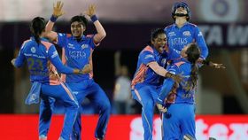 Mumbai Indians players celebrate after winning WPL 2025 title Mumbai Indians players celebrate after winning WPL 2025 title