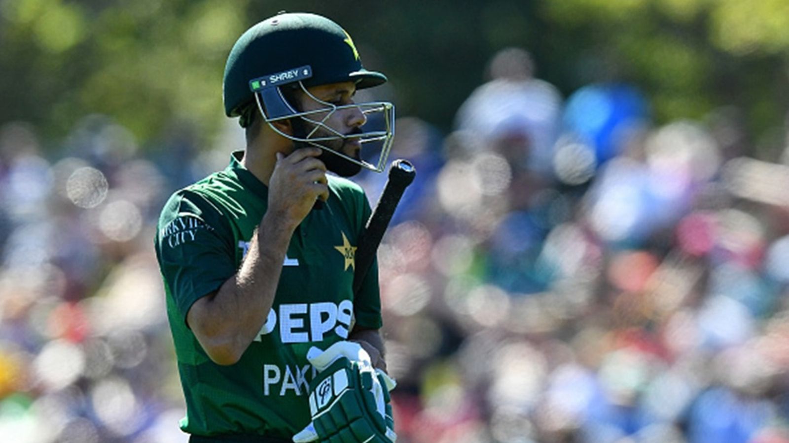 After Champions Trophy 2025 debacle, a new low for Pakistan against New Zealand as new-look team bowled out for 91 in T20I series opener Mohammad Haris walks back to the pavilion after his dismissal during the first T20I between New Zealand and Pakistan at Hagley Oval in Christchurch on March 16.