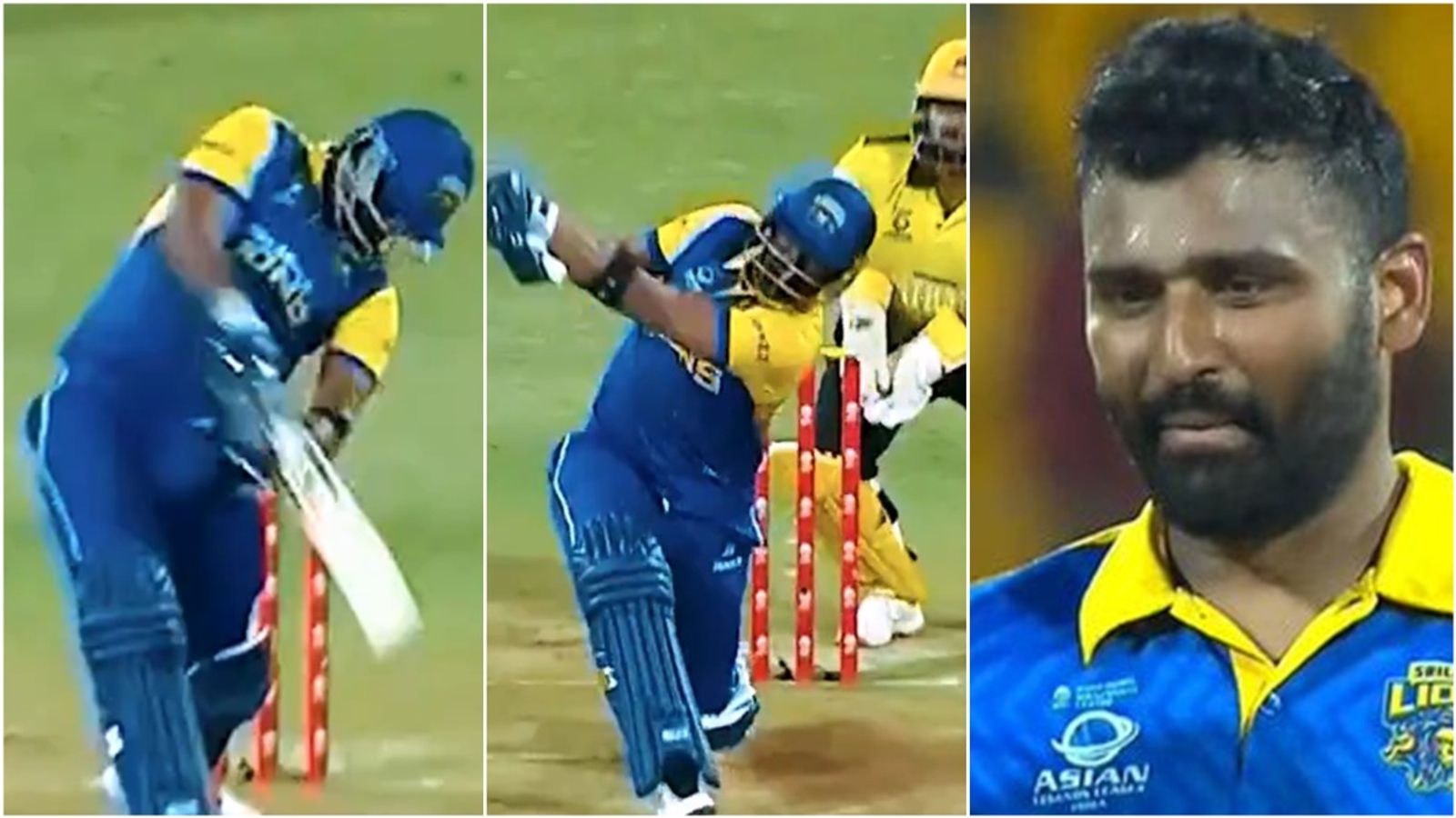 WATCH: Thisara Perera smashes 6 sixes in 39-run final over, stars in 26-run win over Afghanistan with mayhem 36-ball 108 knock Thisara Perera smashes six sixes in the final over of the innings.