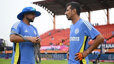 'I don’t think about...': Yuzvendra Chahal breaks silence on Kuldeep Yadav’s selection over him in Team India Kuldeep Yadav and Yuzvendra Chahal of India speak during the warm-up prior to the ICC Men's T20 Cricket World Cup West Indies & USA 2024