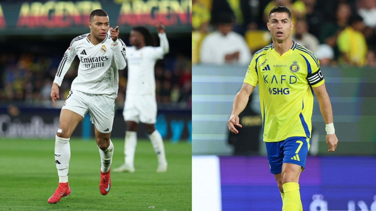 Kylian Mbappe surpasses Cristiano Ronaldo’s milestone, cementing his stellar start with Real Madrid Kylian Mbappe and Cristiano Ronaldo in the frame (via Getty)