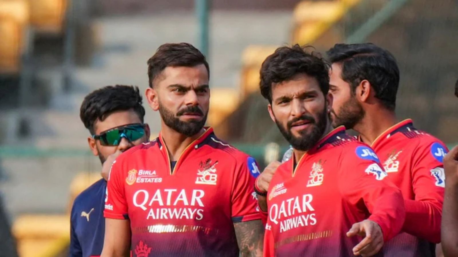 Virat Kohli makes special request to fans for Rajat Paitdar in RCB Unboxing event ahead of IPL 2025 Virat Kohli and Rajat Patidar in frame
