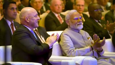 Prime Minister Narendra Modi bursts into laughter as NZ PM Christopher Luxon cracks joke on India beating New Zealand in Champions Trophy 2025 - WATCH Prime Minister Narendra Modi with New Zealand PM Christopher Luxon in frame