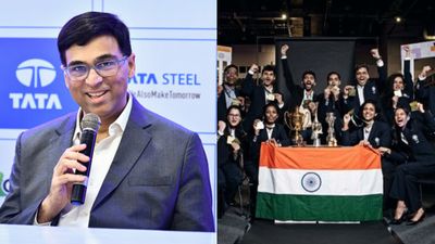 Viswanathan Anand drops a bombshell announcement warning Magnus Carlsen and Chess World on India's dominance says, 'We already are the superpower in chess' Viswanathan Anand and India's Chess team in the frame