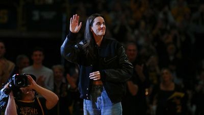 Caitlin Clark Wins Hearts with Inspiring Commitment to Empowering Iowa's Youth Caitlin Clark in the frame.