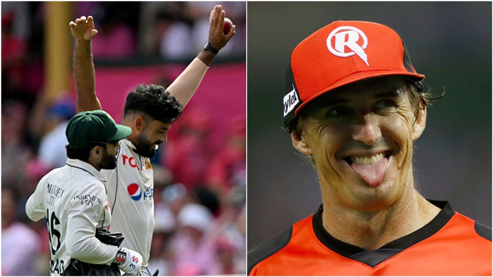 'Become Tiktoker because you might need followers and attention': Aamer Jamal slams ex-AUS spinner Brad Hogg for making fun of Mohammad Rizwan's English Aamer Jamal celebrates a wicket with Mohammad Rizwan; Former Australia cricketer Brad Hogg.