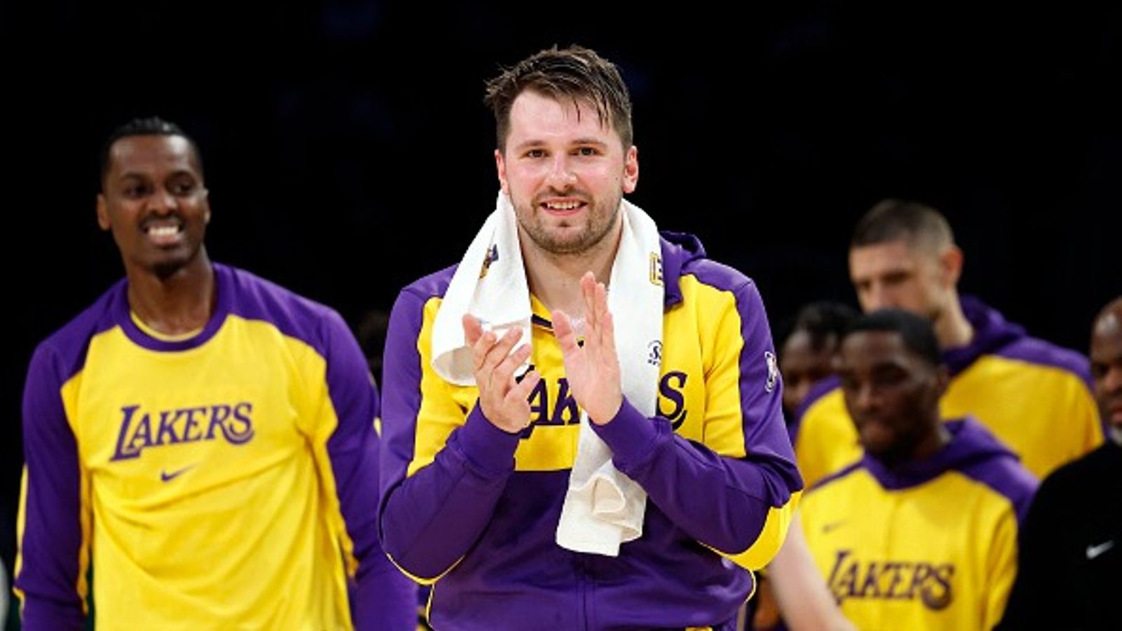 'I’m learning how to play with him': Luka Doncic Lavishes Massive Praise on Lakers' 23-Year-Old Rookie 'I’m learning how to play with him': Luka Doncic Lavishes Massive Praise on Lakers' 23-Year-Old Rookie