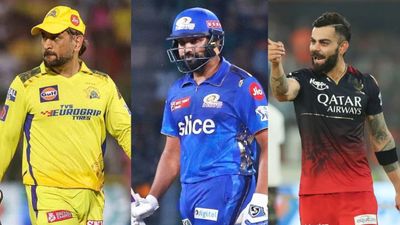 IPL 2025 Live Streaming in USA: Where to Watch Rohit, Kohli, and Dhoni in Action Rohit Sharma, Virat Kohli and MS Dhoni in the frame