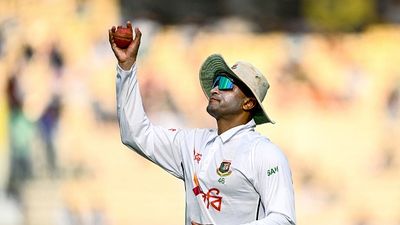 Great news for Bangladesh, Shakib Al Hasan clears bowling action reassessment test Shakib Al Hasan picking the ball during his last international outing against India