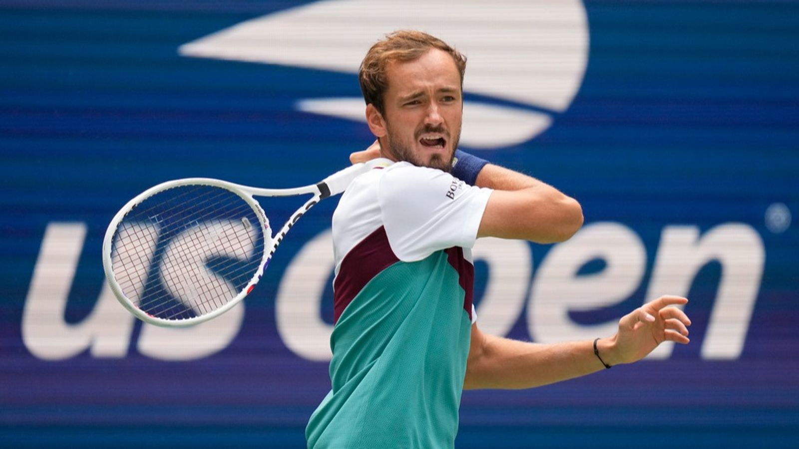 Not Roger Federer or Rafael Nadal! Daniil Medvedev Makes Jaw-Dropping Confession When Asked To Name His Tennis Idol Daniil Medvedev returns a shot to Attila Ballazs at the 2023 US Open (AP)