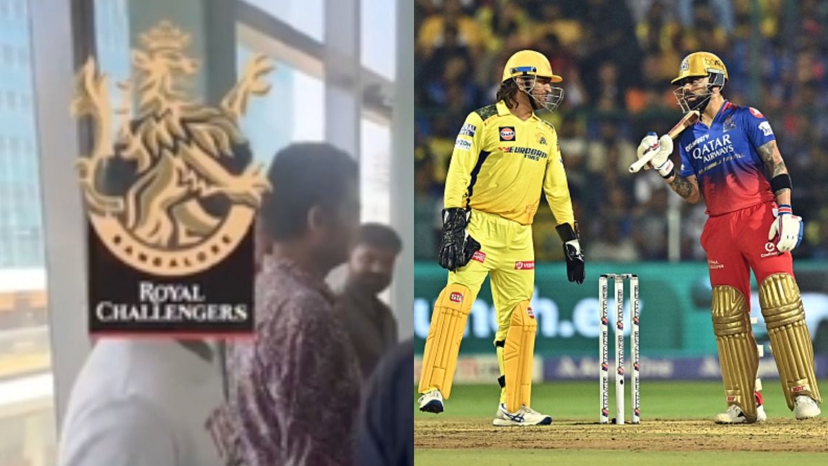 WATCH: Ex-CSK star brutally trolls Virat Kohli's RCB by 'ignoring' arch-rivals in a video ahead of IPL 2025 MS Dhoni and Virat Kohli having a chat during IPL 2024