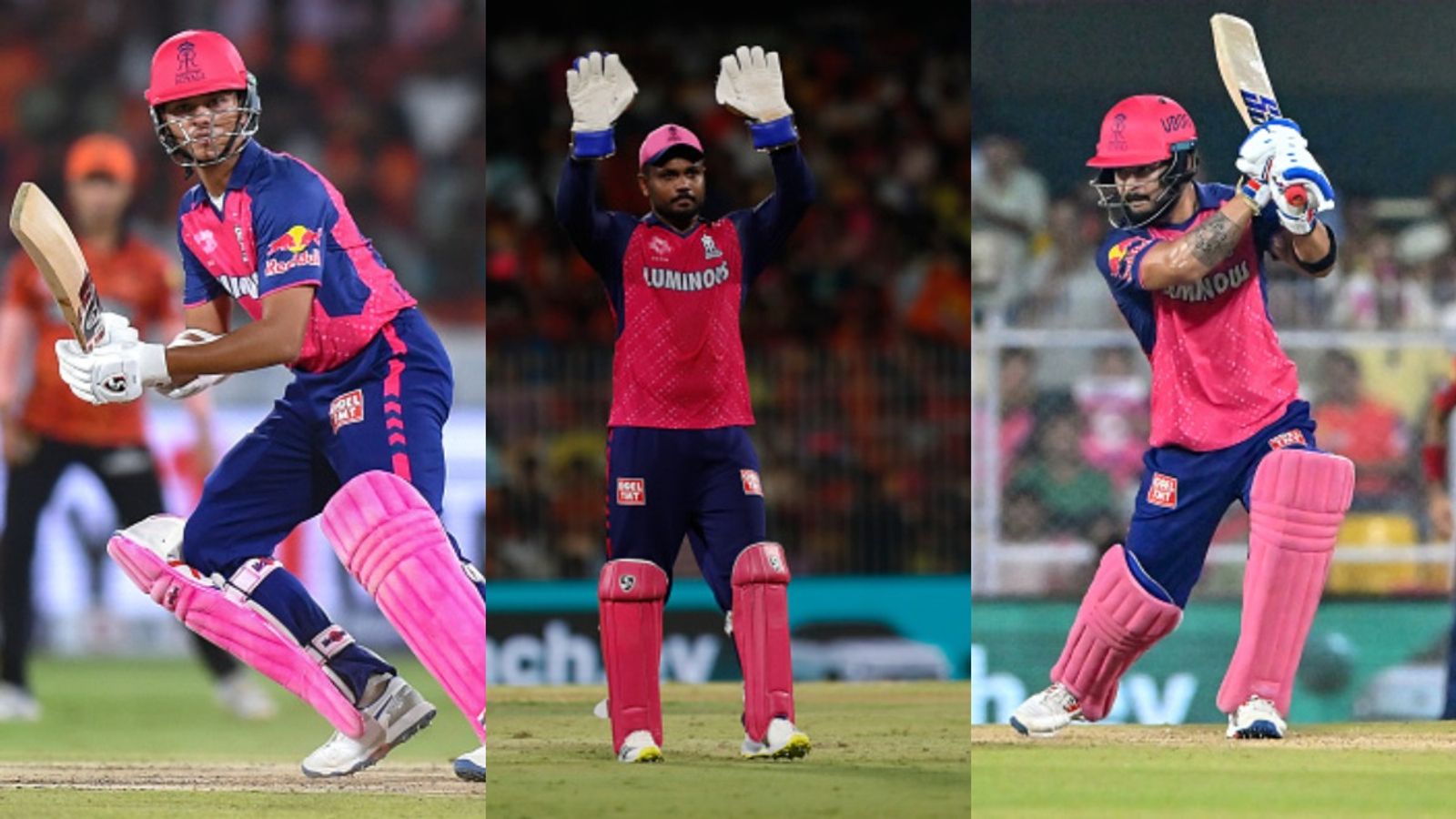 Revealed: Why Riyan Parag was preferred over Yashasvi Jaiswal as RR captain for 1st three IPL 2025 matches amidst Sanju Samson's injury concerns Rajasthan Royals' Yashavi Jaiswal (L), Sanju Samson (C) and Riyan Parag in frame