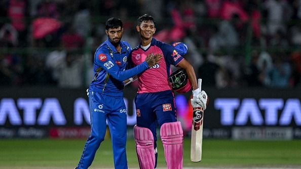 'I am a big fan of Tilak Varma, Yashasvi Jaiswal, and Rinku Singh...': India's World Cup winning star all-rounder lauds youngsters ahead of IPL 2025 Yashasvi Jaiswal greets Mumbai Indians' Tilak Varma (L) at the end of the Indian Premier League (IPL) Twenty20 cricket match between Rajasthan Royals and Mumbai Indians