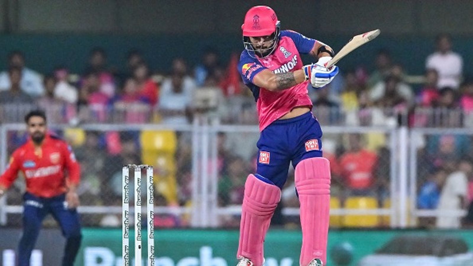 'He got that captaincy for ...': India's World Cup winner reacts as Riyan Parag appointed as Rajasthan Royals captain for three matches of IPL 2025 Riyan Parag plays a shot during the Indian Premier League (IPL) Twenty20 cricket match between Rajasthan Royals and Punjab Kings