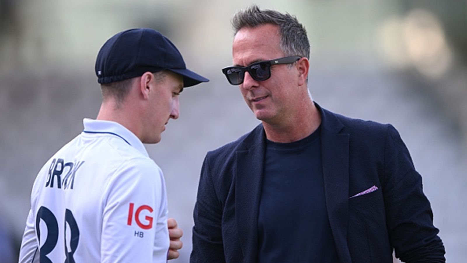 'He's not injured, he just had a feeling...': Michael Vaughan content with Harry Brook's IPL ban for ditching Delhi Capitals again England player Harry Brook talks with former captain and media personality Michael Vaughan after day four of the 2nd Test against Sri Lanka at Lord's Cricket Ground on September 1, 2024.