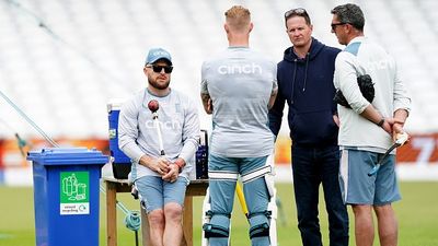 England Team's head coach suddenly resigns ahead of series against India, says 'Unfortunately I won’t be able to...' File Photo: England head coach Brendon McCullum, Ben Stokes, managing director Rob Key and coach Jon Lewis during a nets session at Trent Bridge Cricket Ground