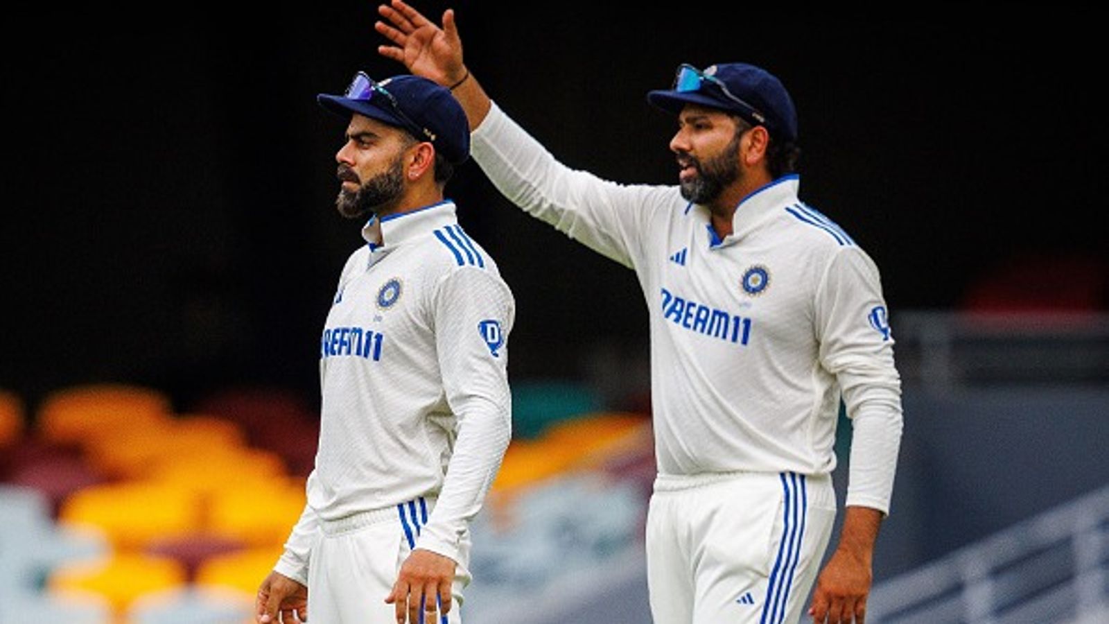 Big News: BCCI announces Team India's schedule for Test series against West Indies, South Africa, this city to host first-ever longest-format match India's Rohit Sharma (R) and Virat Kohli in frame