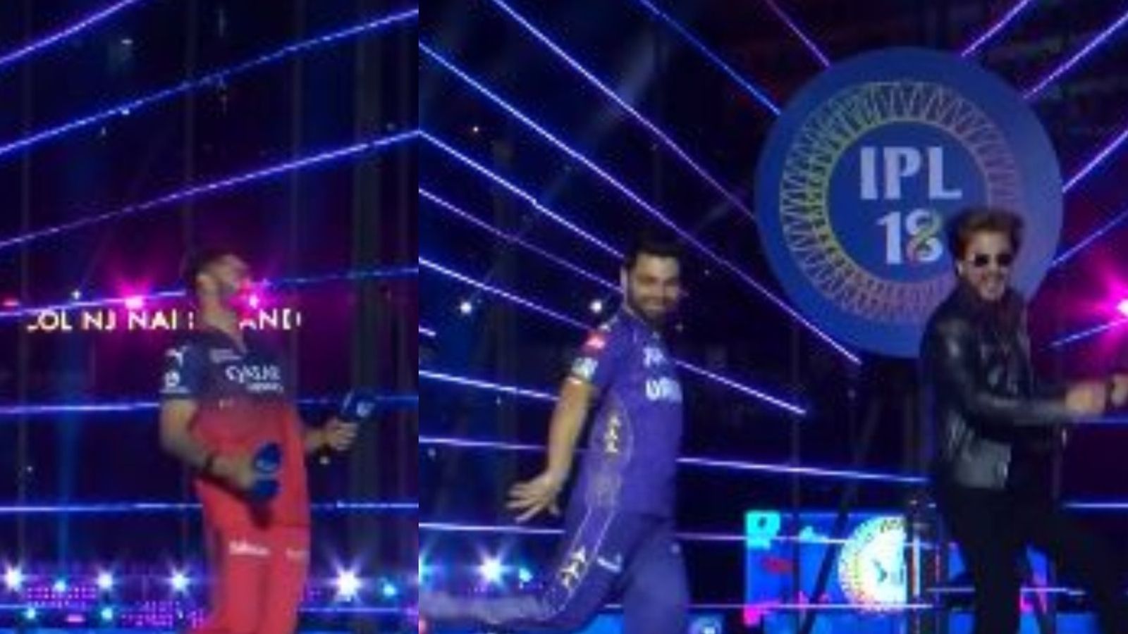 Watch: Virat Kohli bursts in laughter watching Rinku Singh grooving with SRK on 'Lut Put Gaya' song during IPL 2025 opening ceremony ahead of KKR vs RCB clash Watch: Virat Kohli bursts in laughter watching Rinku Singh grooving with SRK on 'Lut Put Gaya' song during IPL 2025 opening ceremony ahead of KKR vs RCB clash